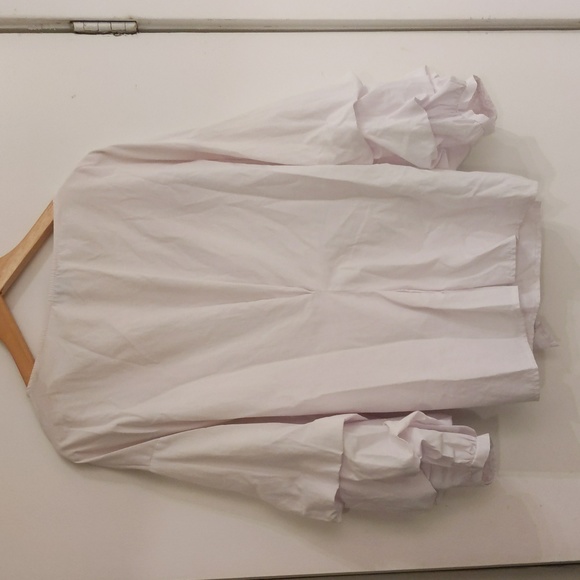 White cross over blouse - Picture 5 of 8